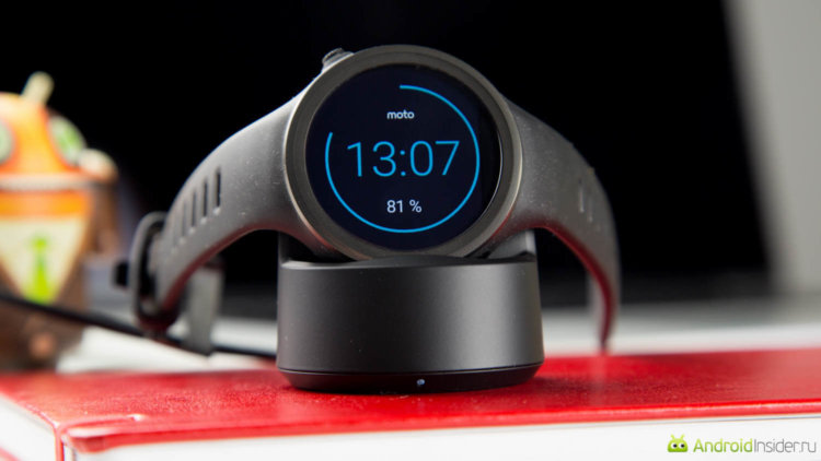 Moto 360 Sport: спортивный мотор. Фото.