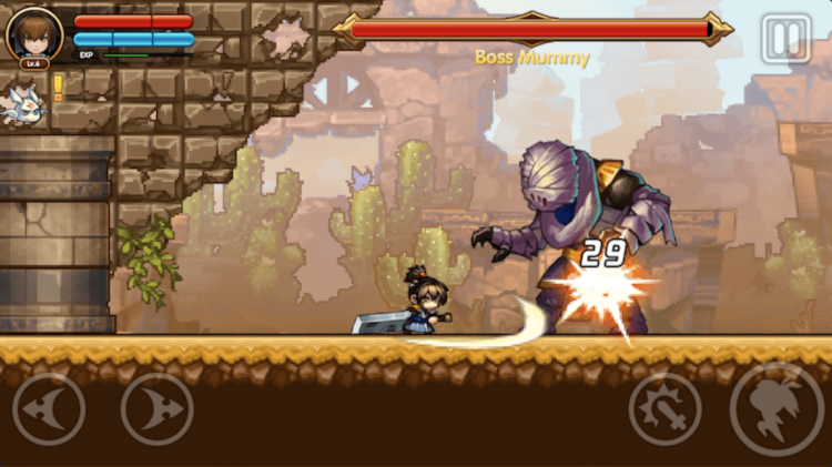 The East New World — претендует на роль идеального боевого платформера. The East New World — претендует на роль идеального боевого платформера. Фото.