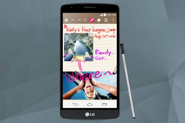 Худшие смартфоны на Android по мнению пользователей. LG G3 Stylus. Фото.