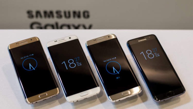 Лучшие Android-смартфоны (март 2016). Samsung Galaxy S7 и S7 edge. Фото.