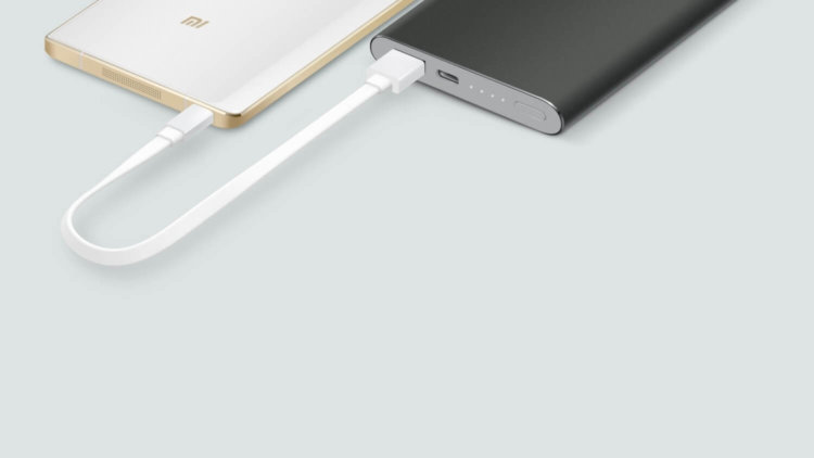 Xiaomi анонсировала портативный аккумулятор с USB Type-C. Фото.