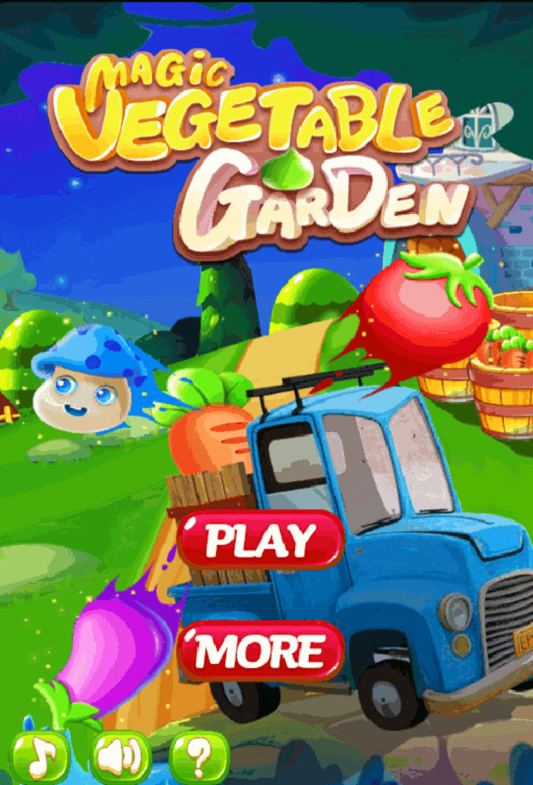 Magic Vegetables Garden — волшебный огород. Фото.