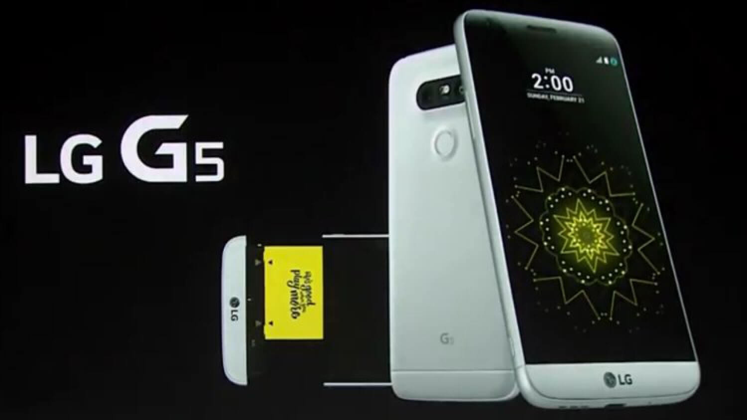Стали известны цены модулей-«друзей» LG G5. Фото.