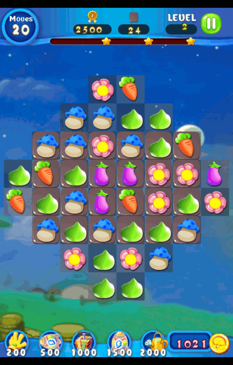 Magic Vegetables Garden — волшебный огород. Фото.