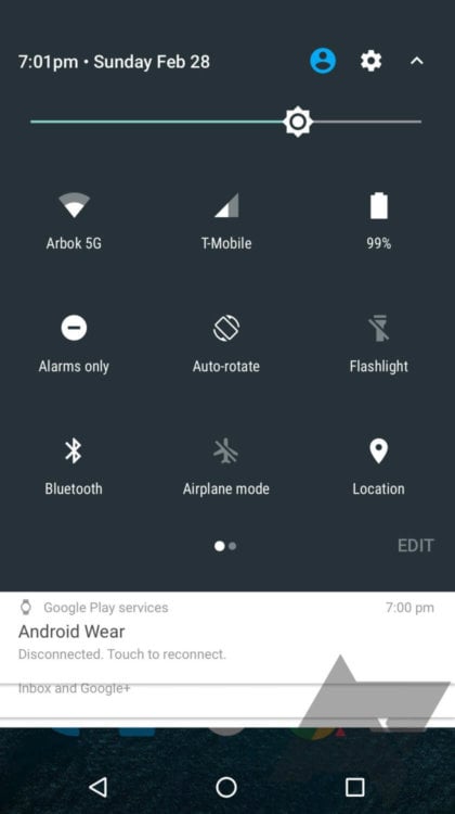 Как будут выглядеть уведомления в Android N? Фото.