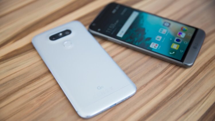 Android-смартфоны, опередившие iPhone 7. LG G5. Фото.