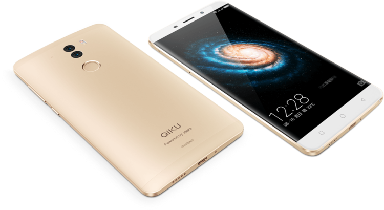 Android-смартфоны, опередившие iPhone 7. Qiku Q Terra. Фото.
