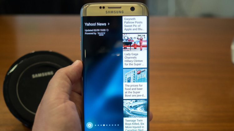 Как выглядит Galaxy S7 edge на рентгеновских снимках? Фото.