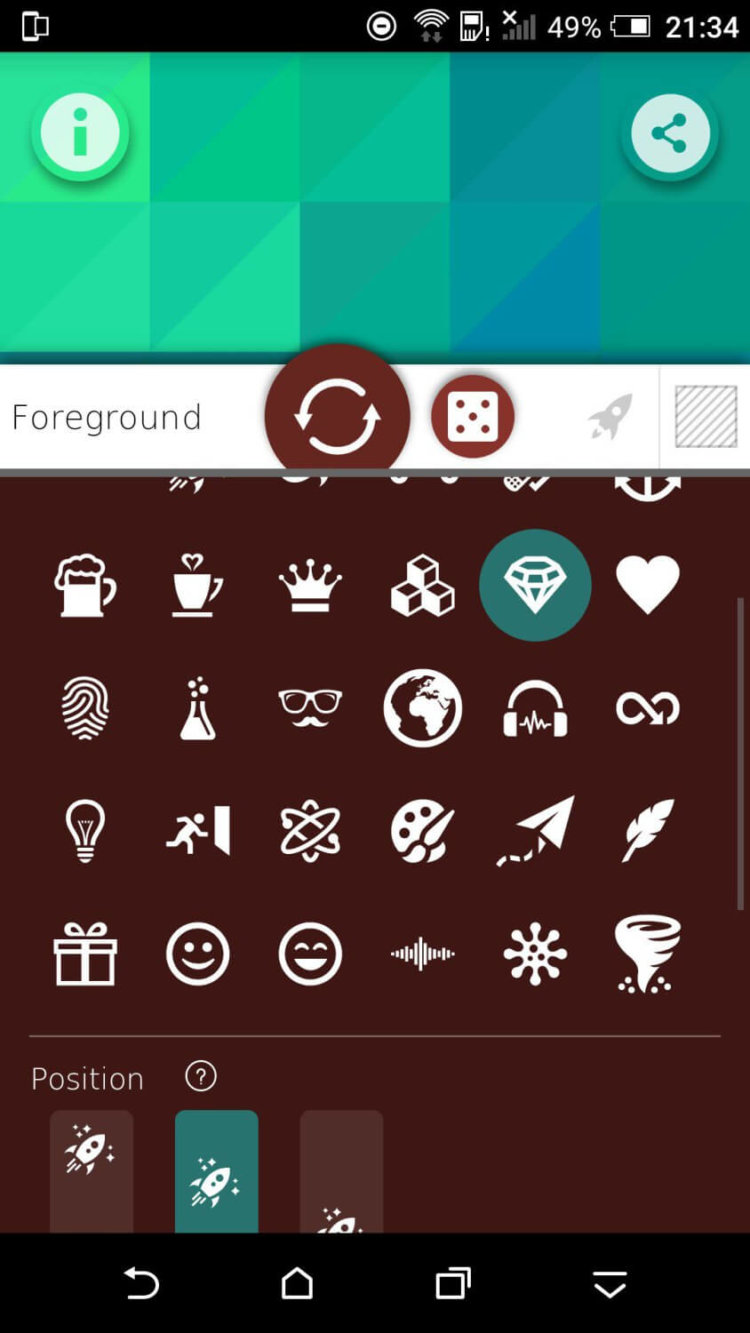 Tapete — создай обои сам! Фото.