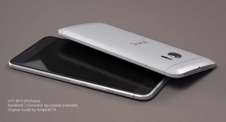 Рендеры HTC 10 в высоком качестве появились в Сети. Фото.