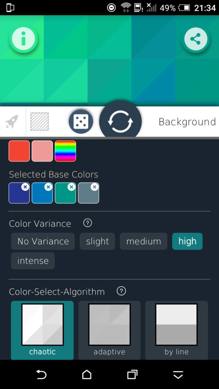 Tapete — создай обои сам! Фото.
