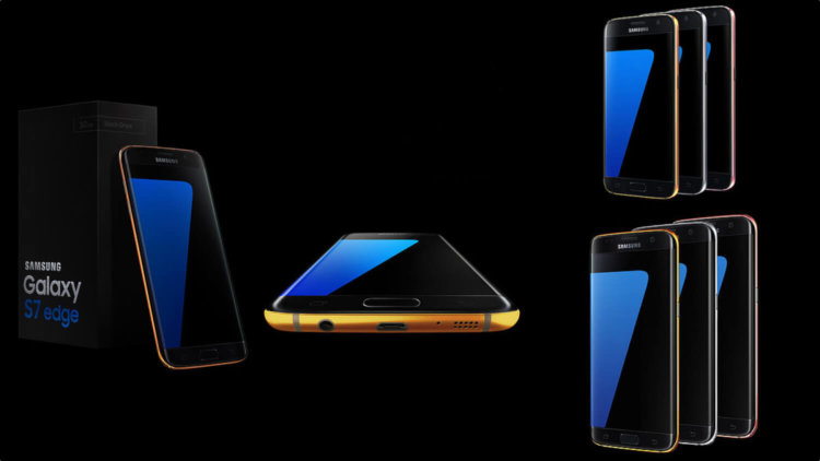 Вы уже можете заказать Galaxy S7 с корпусом из золота или платины. Фото.