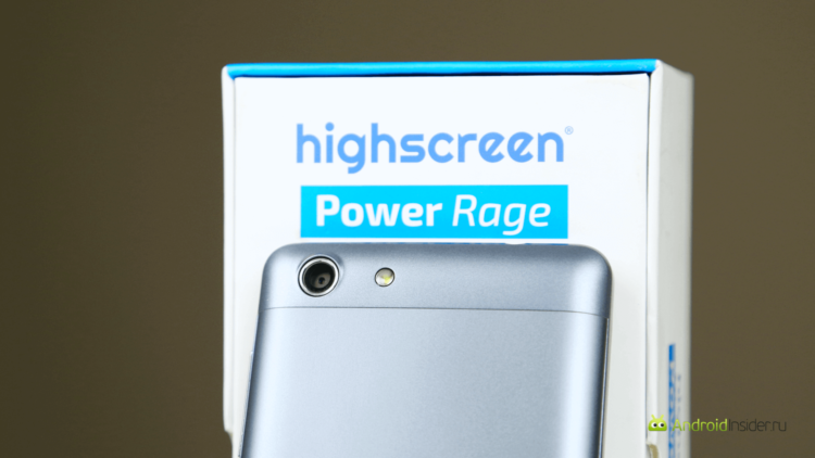 Highscreen Power Rage: карманная электростанция. Фото.
