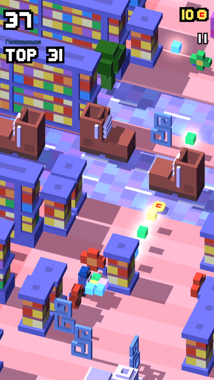 Disney Crossy Road — с любимыми героями все становится лучше. Фото.