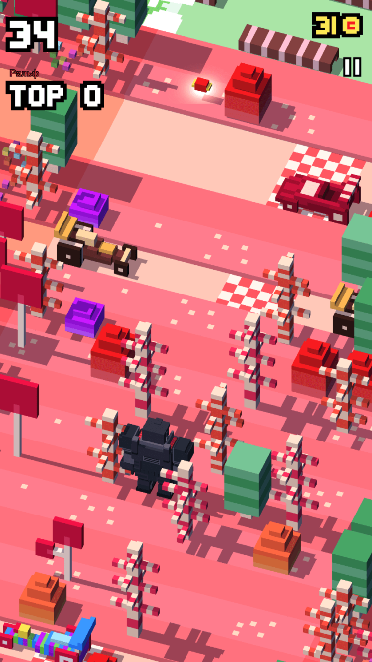 Disney Crossy Road — с любимыми героями все становится лучше. Фото.