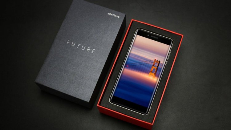 Ulefone официально представила безрамочный смартфон Ulefone Future. Фото.