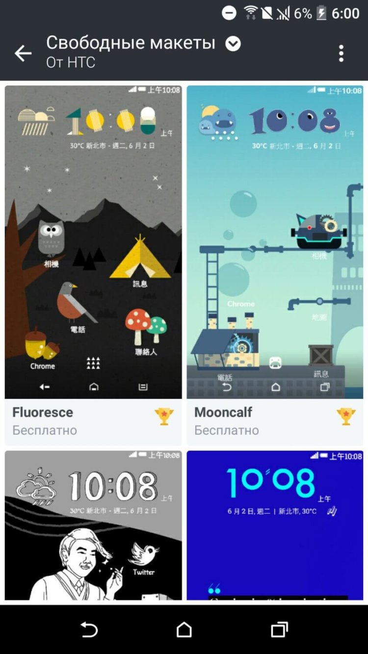 Как активировать и настроить «Свободный макет» в Sense 8? Фото.