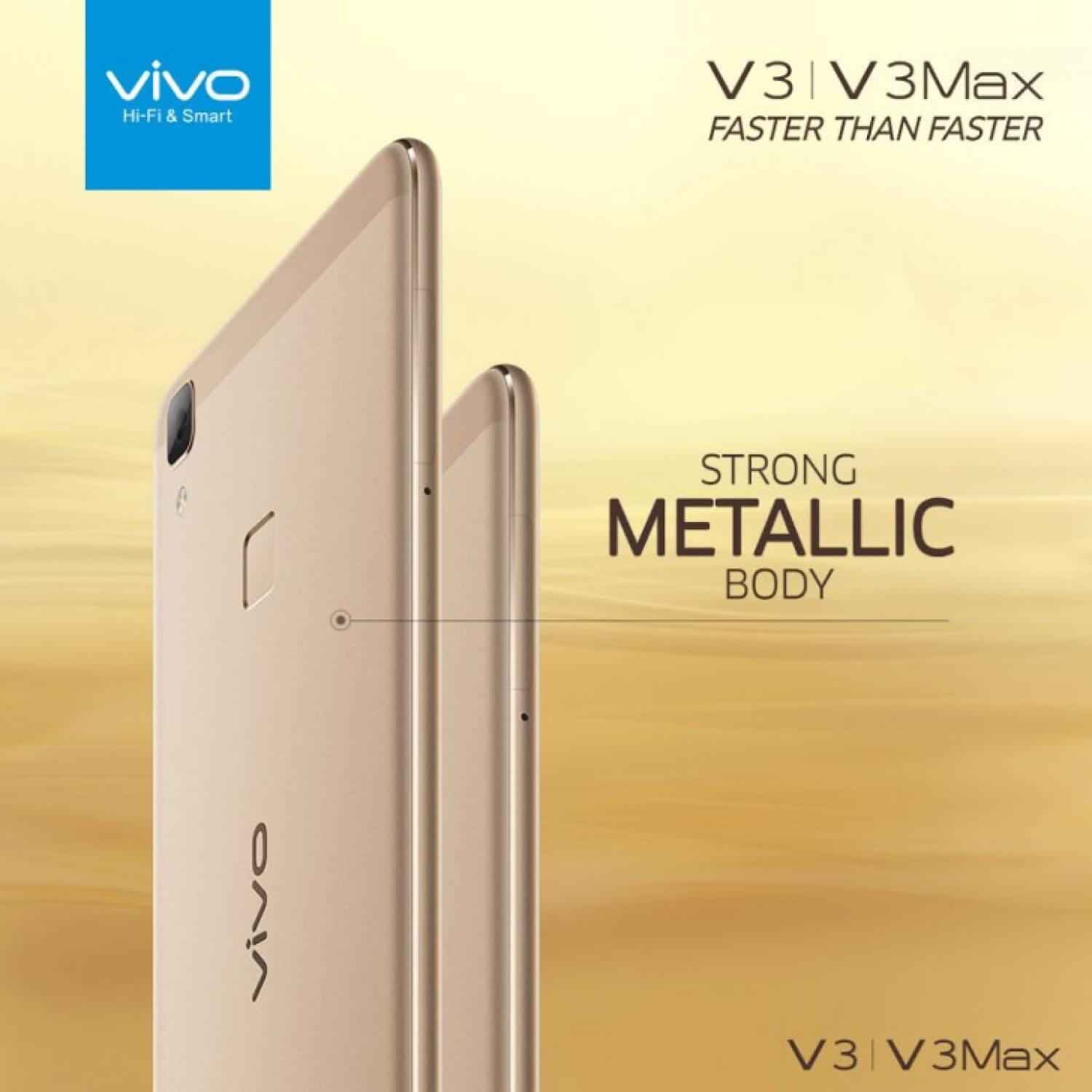 Представлены металлические Vivo V3 и V3Max. Фото.
