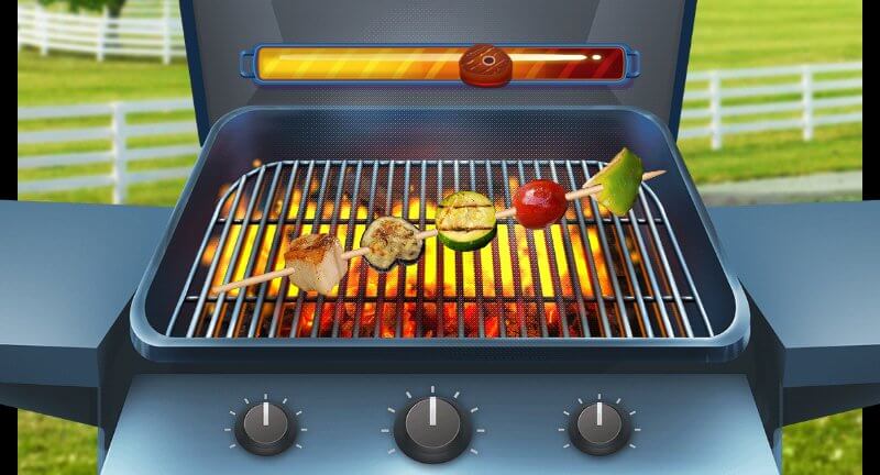 BBQ Kitchen Grill Cooking Game