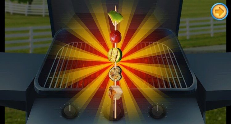 Чем развлечь детей, пока родители готовят шашлык? Фото.