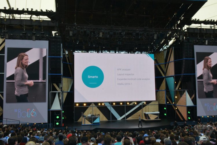 Итоги открытия конференции Google I/O. Итоги открытия конференции Google I/O. Фото.