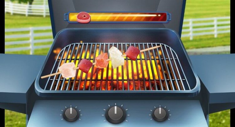 Чем развлечь детей, пока родители готовят шашлык? Фото.