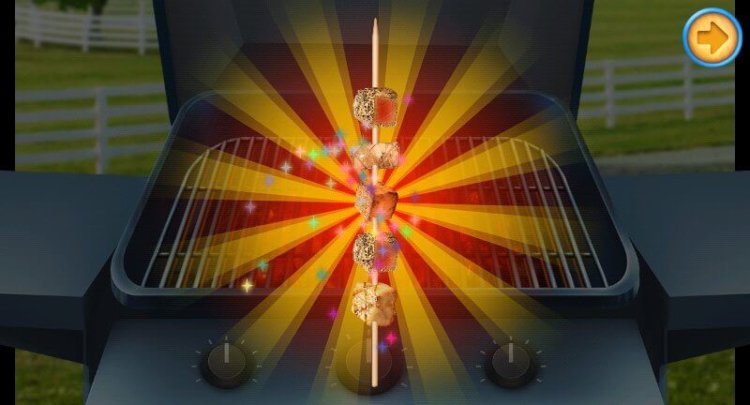 Чем развлечь детей, пока родители готовят шашлык? Фото.