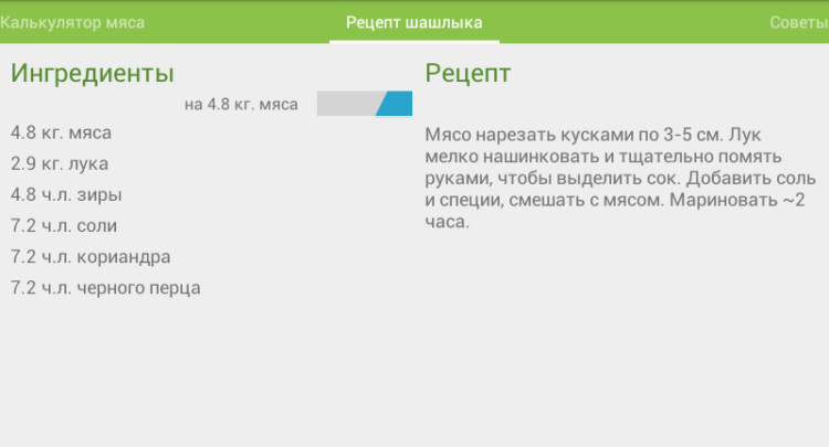 «Мастер шашлыка» — сколько продуктов надо для пикника? Фото.