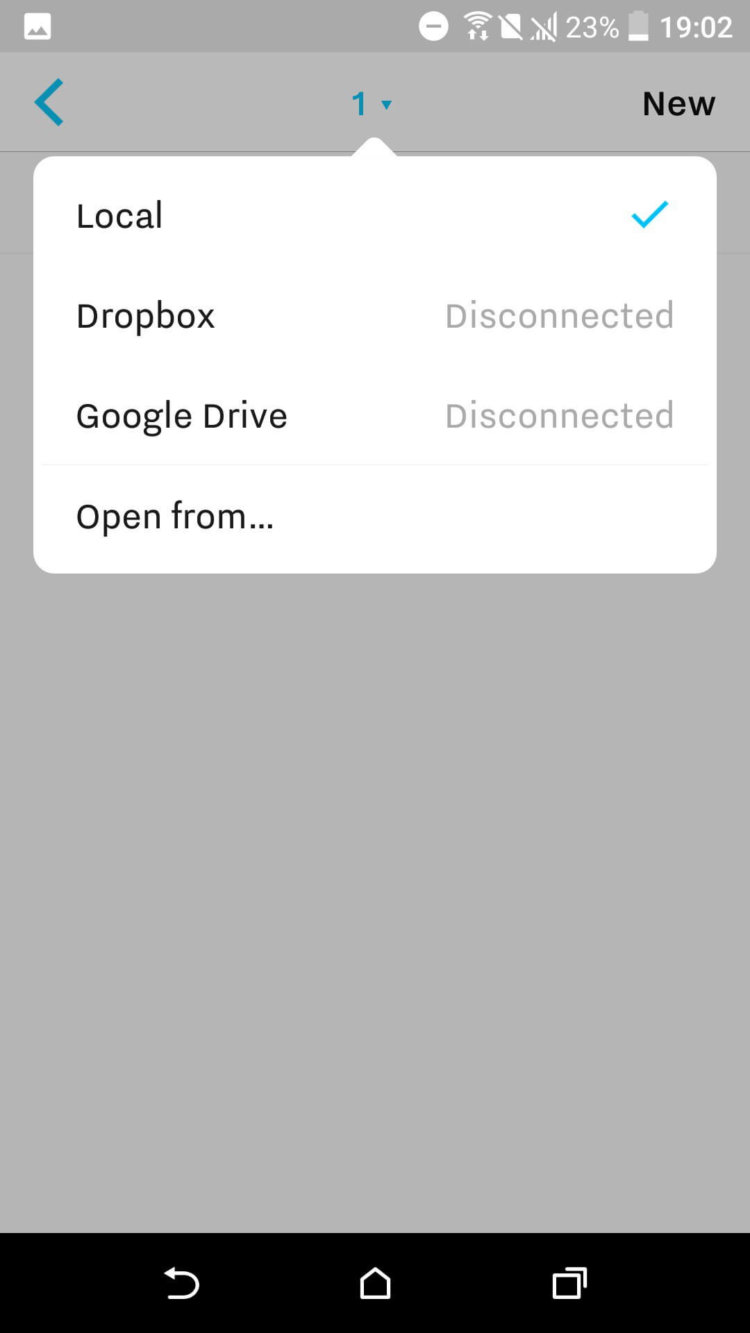 iA Writer — простой, но удобный текстовый редактор. Фото.