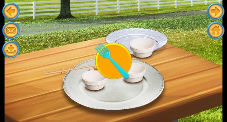 Чем развлечь детей, пока родители готовят шашлык? Фото.