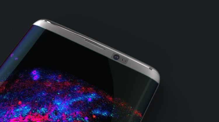 Дисплей Samsung Galaxy S8 будет занимать более 90% передней панели. Фото.
