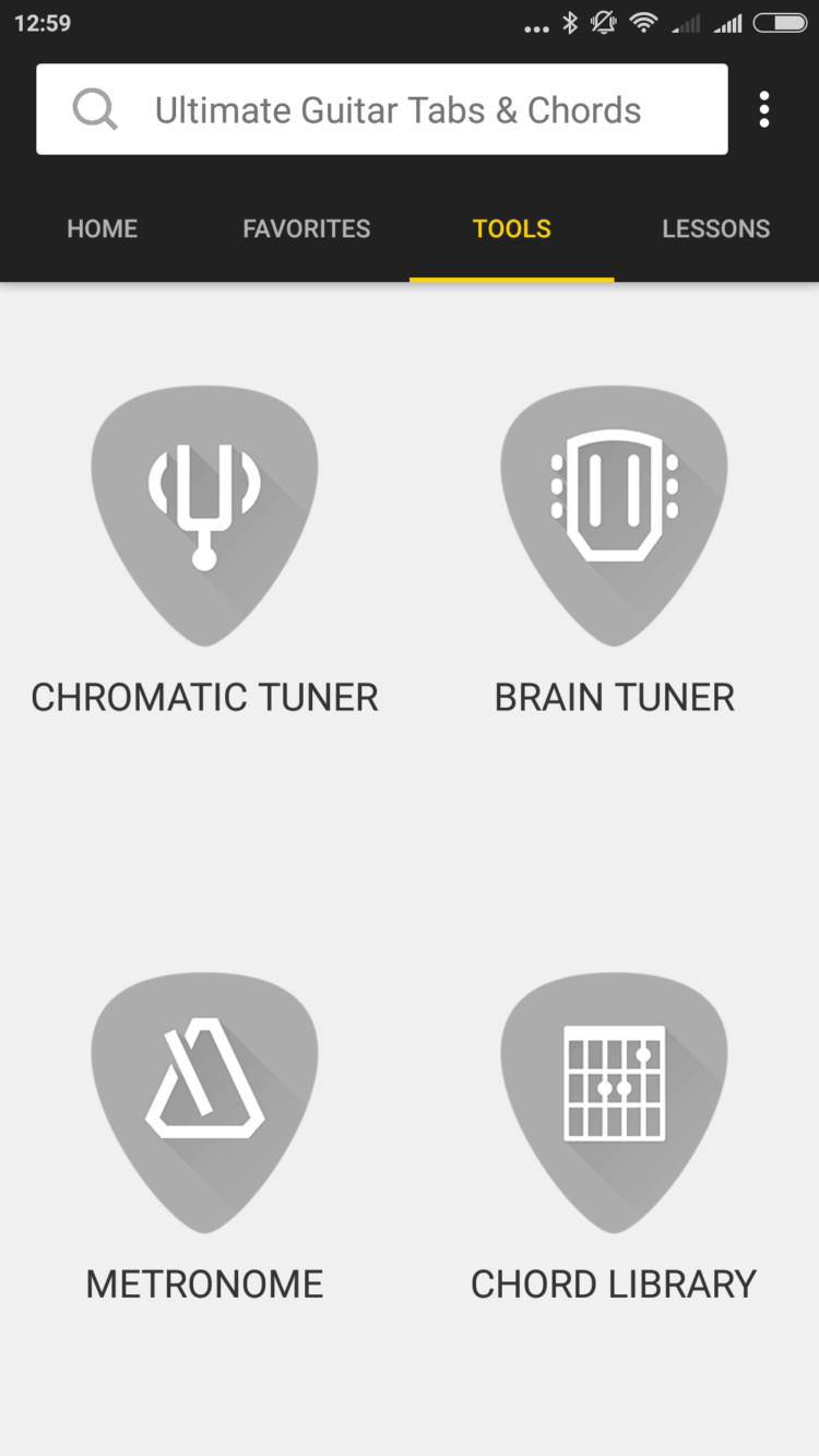 Ultimate Guitar Tabs — самое жадное приложение для музыкантов. Фото.
