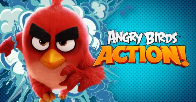 Angry Birds Action — еще одна игра на вечно актуальную тему. Фото.