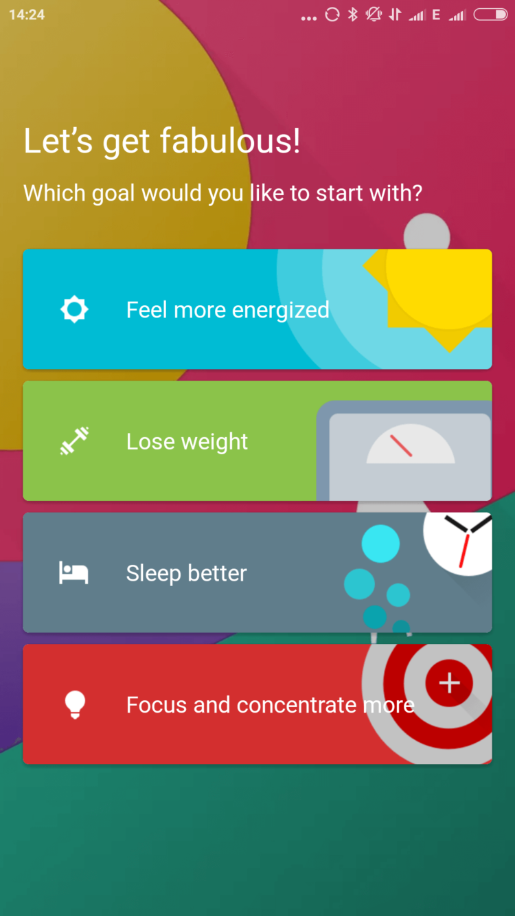 Приложение Fabulous заставляет стать человеком. Фото.