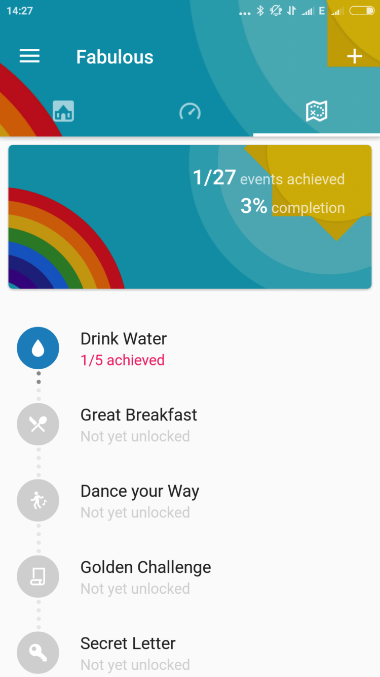 Приложение Fabulous заставляет стать человеком. Фото.
