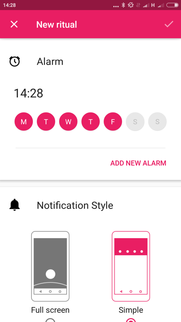 Приложение Fabulous заставляет стать человеком. Фото.