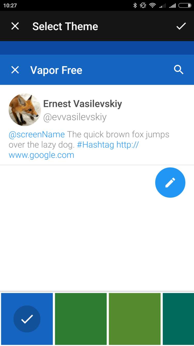 Vapor, возможно, станет вашим любимым Twitter-клиентом. Фото.