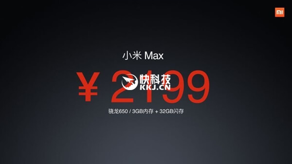 Цена Xiaomi Mi Max слишком высока. Фото.
