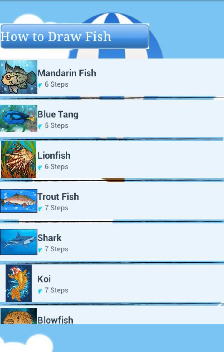 Как, сэкономив на альбомах, научить ребенка рисовать рыбок? Фото.