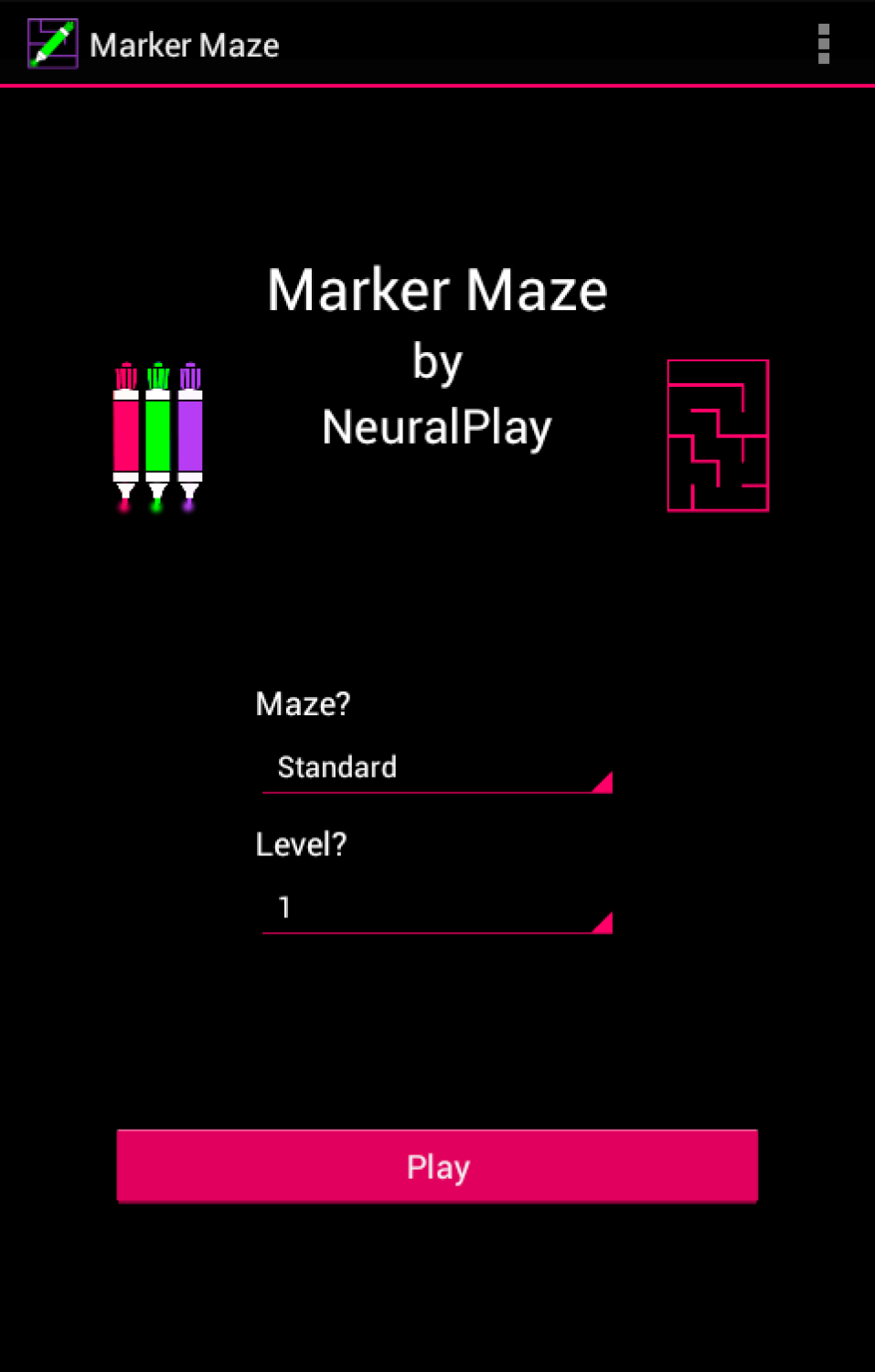 Marker Maze