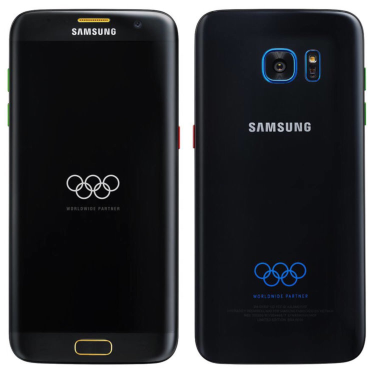 Samsung работает над Galaxy S7 Olympic Edition (+ рендер). Фото.