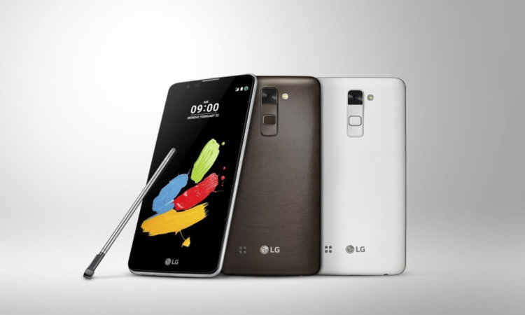 LG представила бюджетный фаблет Stylus 2 Plus. Фото.