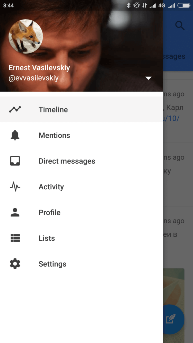Flamingo for Twitter — новичок среди хороших Twitter-клиентов. Фото.
