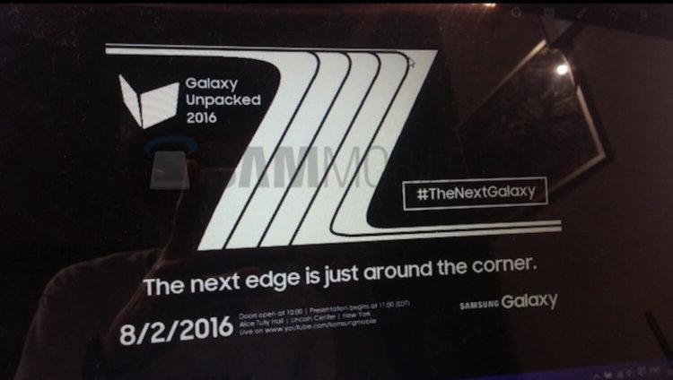 Samsung приглашает на презентацию нового Galaxy Note. Фото.