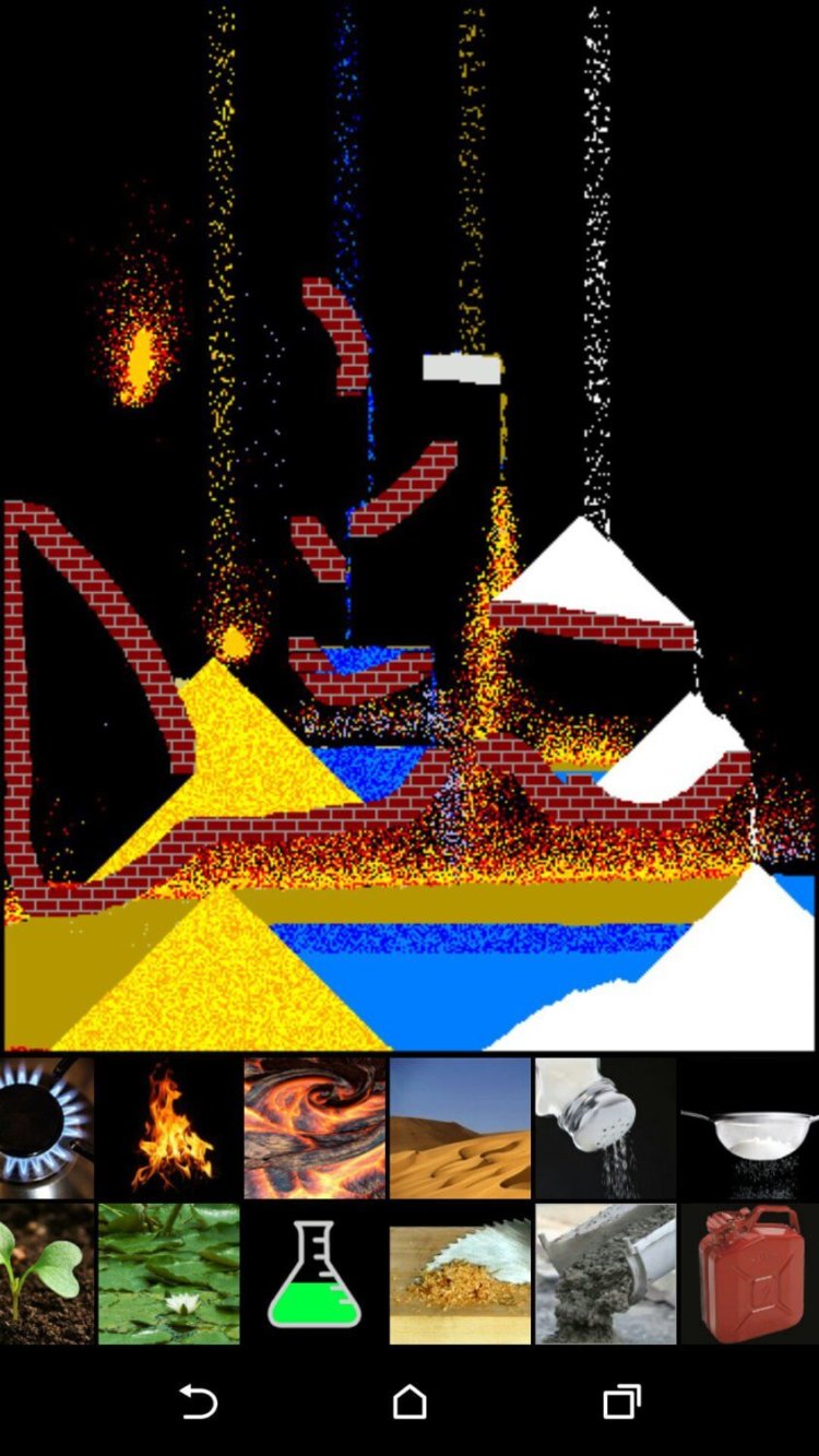 Песочница — успокаиваем нервы. Фото.