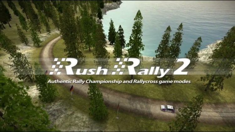 Rush Rally 2 — очень реалистичный симулятор. Фото.