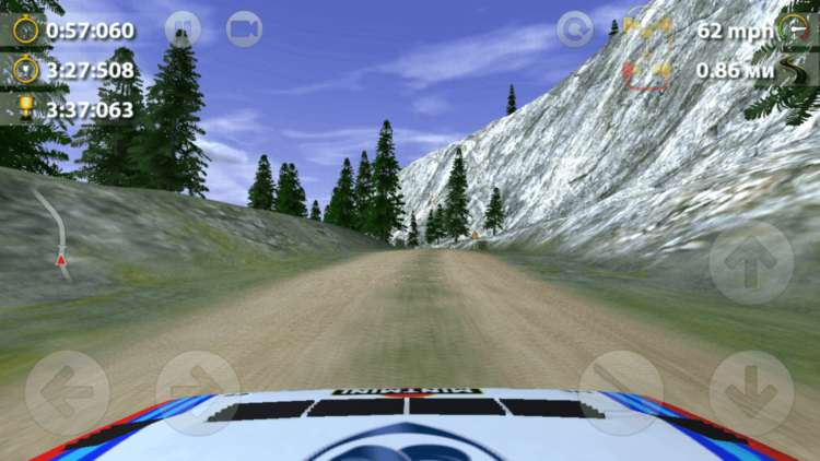 Rush Rally 2 — очень реалистичный симулятор. Фото.