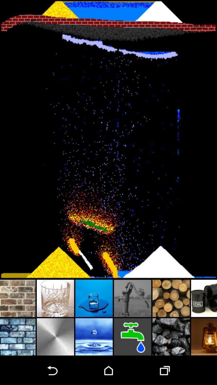 Песочница — успокаиваем нервы. Фото.