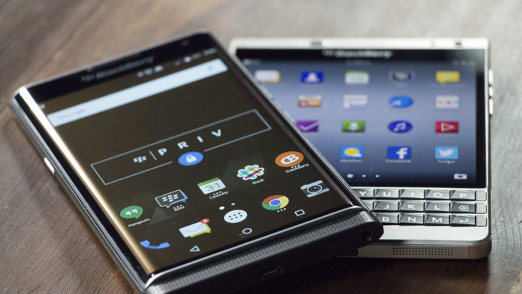 BlackBerry готовит три новых Android-смартфона. Фото.