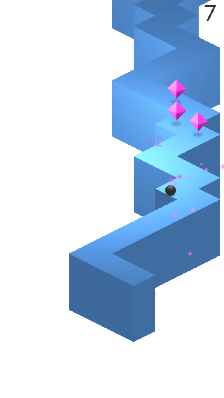 ZigZag — лучшая игра для выходных. Фото.